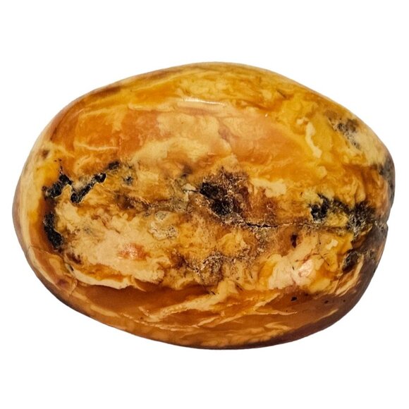 Russian Baltic Amber Brooch L317 - Picture 7 of 7